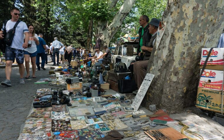 Tržnice a bazary v Gruzii